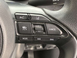前方の車との車間を設定し、スピードを上げたり緩めたりを自動で行ってくれる追尾式の「レーダークルーズ」。上級装備の一つです!高級車にしかつかない嬉しい機能です。