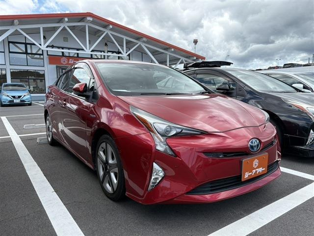 プリウス 1.8 A ツーリングセレクション 禁煙車 純正9インチナビ フルセグTV