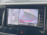 【アラウンドビューモニター】専用のカメラにより、上から見下ろしたような視点で360度クルマの周囲を確認することができます☆死角部分も確認しやすく、狭い場所での切り返しや駐車もスムーズに行えます。