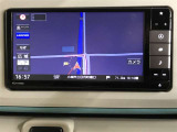 ナビを装備。タッチパネル式で使いやすく、お出かけもラクラクです。