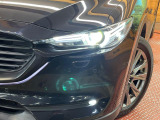 【LEDヘッドライト】悪天候や夜間走行時も良好な視界を確保し安心して運転できる高輝度LEDヘッドライトを装備!点灯速度が早く、消費電力も抑えられています。