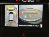 複数のカメラの映像をもとに、クルマを真上から見ているような映像をドライバーに提供し駐車をサポートする機能です。