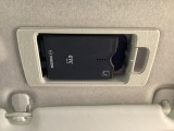 マツダ純正スマートインETC装備!サンバイザーの裏に車載器をスッキリ収納!ワンプッシュでETCカードの出し入れも簡単にできます。