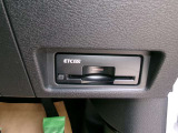 ETC付きです。高速道路料金がスムーズに通行できます。ETCカードはお忘れなく!