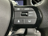 クルーズコントロールを装備しています。高速道路などで一定の速度で走ってくれるので運転が楽ですよ!速度を設定できますので、スピードの出しすぎにも注意できます。