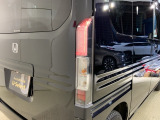 視認性がいいテールランプ。後続車にも存在をアピール。