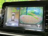 【アラウンドビューモニター】専用のカメラにより、上から見下ろしたような視点で360度クルマの周囲を確認することができます☆死角部分も確認しやすく、狭い場所での切り返しや駐車もスムーズに行えます。