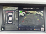 アラウンドビューモニターは車庫入れの強い味方となってくれます。上から車を見下ろすようなモニター表示!駐車場枠内にビシッと真っ直ぐ停めれます!☆一度使ったらおわかり頂けます☆