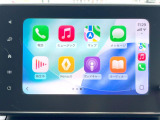 ●Apple Car Play:スマホとの有線接続で、ナビ・オーディオ再生などスマホのアプリ機能が画面でも使える便利機能です!