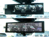 インテリジェント ルームミラーは、車両後方のカメラ映像をミラー面に映し出すので、車内の状況や、天候などに影響されず、いつでもクリアな後方視界が得られます。