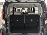 荷室空間も広く、シートアレンジもできるので使い分けできます。