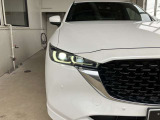 鋭く前方を照らす、LEDヘッドライト。遠くまで視界が開けることで、より安心したストレスのない走行を、提供してくれます。ライトの寿命が長いこともLEDライトの特徴ですね。