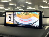 【360&deg;ビューモニター】専用のカメラにより、上から見下ろしたような視点で360度クルマの周囲を確認することができます☆死角部分も確認しやすく、狭い場所での切り返しや駐車もスムーズに行えます。