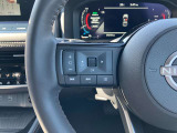 ステアリングスイッチで操作簡単