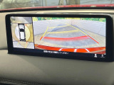 【360&deg;ビューモニター】専用のカメラにより、上から見下ろしたような視点で360度クルマの周囲を確認することができます☆死角部分も確認しやすく、狭い場所での切り返しや駐車もスムーズに行えます。
