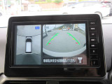 【全周囲カメラ】上が丸見え!! 駐車時に周りの様子が見えます。駐車時も安心ですよ!!