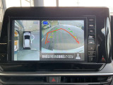 舵角センサーが付いていますのバック時は後退方向がわかりやすくなっています。