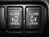 両側電動オートスライドドア付き!!運転席のスイッチでも開閉可能です♪重い荷物を持っている時や、雨の日に重宝します!小さいお子様がいても巻き込み防止機能や手動のみに切替も出来ますので安心です♪