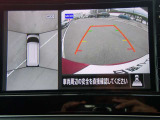 上からの視点で狭い駐車場への駐車などに役立つアラウンドビューモニターです♪