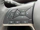 ステアリングのスイッチでオーディオの調節ができちゃう優れもの!