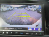バックカメラの画像です。車庫入れや駐車が苦手な方でも後部が確認でき安心感がアップします