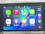 ●Apple Car Play:スマホとの有線接続で、ナビ・オーディオ再生などスマホのアプリ機能が画面でも使える便利機能です!