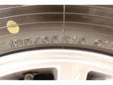 195/65R15    車両装着タイヤサイズです。 タイヤのご相談もトヨタモビリティ石川にお任せください