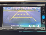 バックモニター付きで、車庫入れやバック時の後方確認をサポート。