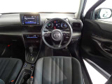 視界良好、操作しやすい運転席です。