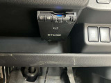 ETCを装備。これで高速道路の料金所もノーストレス。ノンストップで通過します。