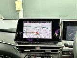NissanConnect装着車♪インパネにマッチするデザインに加え、9インチの大画面なので地図が大きく見え、操作性を高めます☆