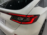 視認性がいいテールランプ。後続車にも存在をアピール。