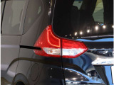 視認性がいいテールランプ。後続車にも存在をアピール。
