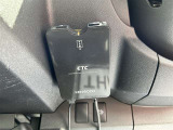 ETC車載器付きです。高速道路の料金所もスムーズに通過できます。