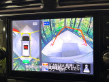 【アラウンドビューモニター】専用のカメラにより、上から見下ろしたような視点で360度クルマの周囲を確認することができます☆死角部分も確認しやすく、狭い場所での切り返しや駐車もスムーズに行えます。