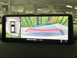 【360&deg;ビューモニター】専用のカメラにより、上から見下ろしたような視点で360度クルマの周囲を確認することができます☆死角部分も確認しやすく、狭い場所での切り返しや駐車もスムーズに行えます。