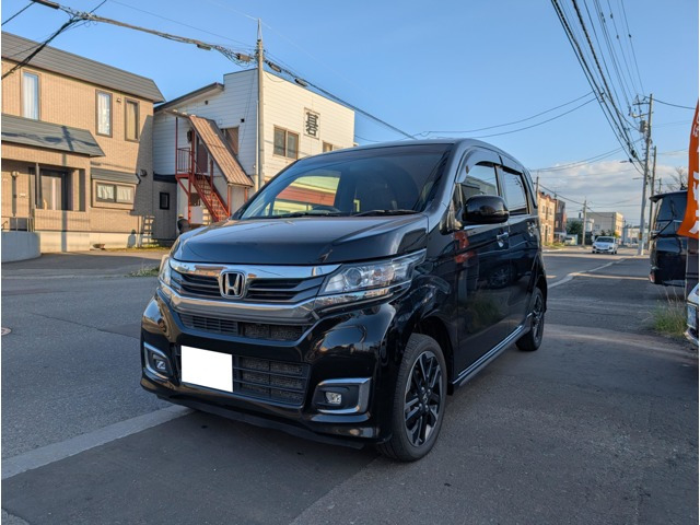 ホンダ N-WGNカスタム G ターボパッケージ 4WD 純正ナビ フルセグTV 