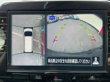 もうお馴染み!車の周りが見れるアラウンドビューモニター!