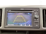 後方確認はバックカメラにお任せ♪後退時に便利で、駐車が楽になります♪
