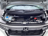 Hondaの技術が詰まったエンジンルーム♪エンジンルーム室内ともにルームクリーニング済みで清潔です!快適なドライブをお楽しみください。