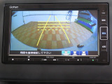 ギヤをRに入れるとナビの画面に後ろの映像が映るリヤカメラ付!後退時の安全確認やコンディションの悪い視界でもカラーバックモニターがドライバーをサポート☆☆☆