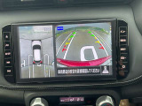 アラウンドビューモニター付きです 上から見たイメージで駐車出来ますので車庫入れの苦手な方も楽に駐車出来ます♪