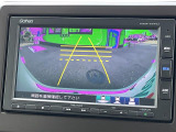【 バックカメラ 】駐車が苦手な方でも映像で後方の安全確認もしっかり♪見えない死角の部分や距離感などモニター確認することが可能です!