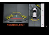 バックカメラで駐車も楽々です。