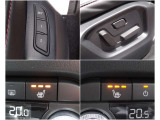 運転席には電動パワーシート搭載!また1つのキーごとシート位置を記憶できるメモリー機能付き!またシートヒーターも搭載!