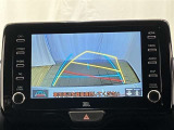 バックガイドモニターで、後方を確認しながら安心して駐車することができます。運転初心者も熟練者も必須の機能ですよ!