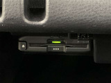 ETC車載器付きです。高速道路の料金所もスムーズに通過できます。