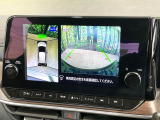 【アラウンドビューモニター】専用のカメラにより、上から見下ろしたような視点で360度クルマの周囲を確認することができます☆死角部分も確認しやすく、狭い場所での切り返しや駐車もスムーズに行えます。