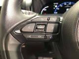 【ステアリングスイッチ】左です。ステアリングから手を離さず、運転に集中したまま手元でオーディオ操作等が出来ます。