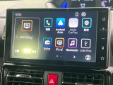 【9型ディスプレイオーディオ】お手持ちのスマートフォンとの連携で、ナビや音楽再生など各種アプリを使用可能。スマホに近い感覚でお使いいただけます♪